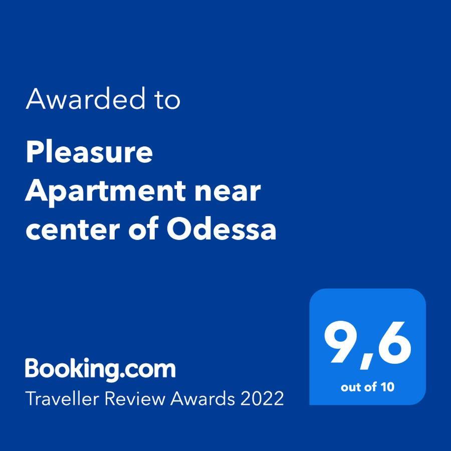 Pleasure Apartment Near Center Of Odessa Zewnętrze zdjęcie